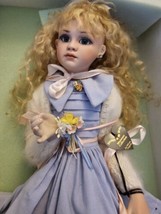 Jan Mclean Flowers of the Heart Primrose II Jointed 18&quot; Porcelain doll 74/500  - $395.01