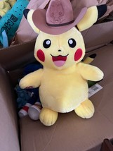 Cowboy Hat Pikachu Plush Yee-Haw Bild a Bear Workshop - $19.99
