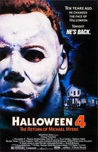 1988 Halloween 4 Movie Poster 11X17 Michael Myers Jaime Lloyd Dr Loomis  - £8.74 GBP