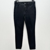 American Eagle Jeans Womens 10 Hi Rise Jegging Dream Stretch Black Denim - $22.99