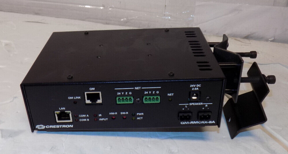 Crestron QM-RMCRX-BA Room Controller With Mounting Brackets - $29.38