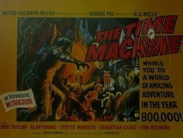 The Time Machine - Rod Taylor - Movie Poster - Framed Picture 11 x 14 - £26.13 GBP