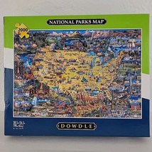 National Parks Puzzle Dowdle 2000 Pc Yosemite Yellowstone Grand Canyon Z... - $27.95