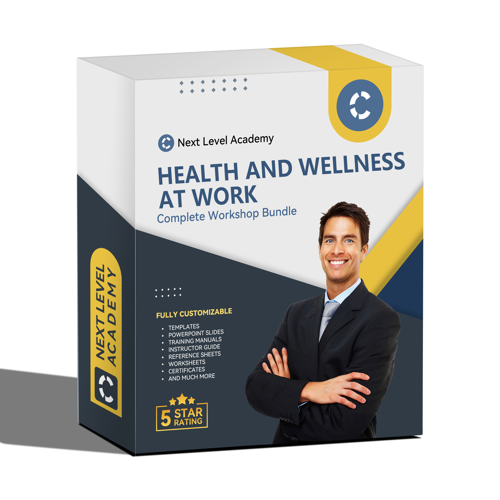 Next Level Academy Health and Wellness at Work PLR Course Bundle	 - $14.95