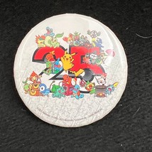 Pokemon 25th Anniversary Celebration Promotional Pin Button 2 Inches Wide ~A~ - £6.20 GBP