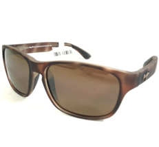 Maui Jim Sunglasses Mixed Plate MJ721-10MR Matte Brown Tortoise w brown Lenses - $247.49