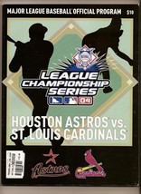 2004 NLCS Program Astros Cardinals NL championship - $43.24