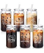 Yetene 6 Pcs 16oz Reusable Plastic Coffee Cups with Lid & Straw Praise - €16,28 EUR Yetene 6 Pcs 16oz Reusable Plastic Coffee Cups with Lid & Straw Praise - €16,28 EUR