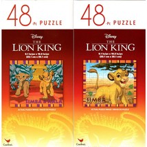 The Lion King - 48 Pieces Jigsaw Puzzle - v2 (Set of 2) - £11.96 GBP