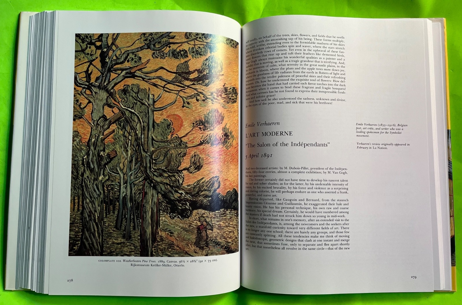 Vtg Van Gogh: A Retrospective by Susan Alyson Stein (HCDJ 1986) Item image 12