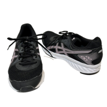 Asics Womens Athletic Running Walking Shoes Black Pink 1012A151 Size 10 - $30.42