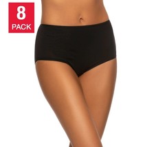 Felina 8-Pack Ladies&#39; Size Small, Cotton Stretch Brief Panties, Open Box - £14.38 GBP