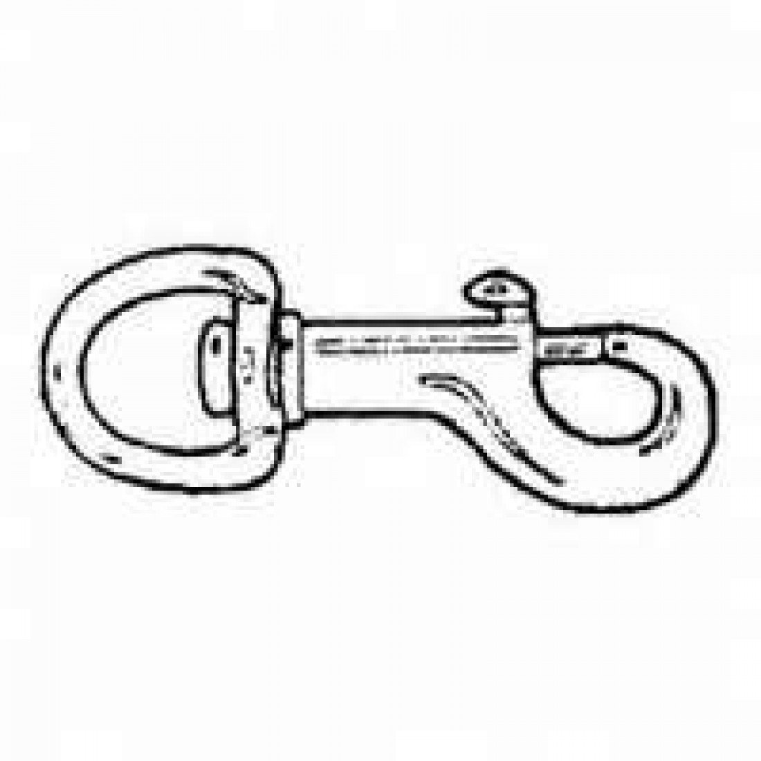 Baron 225-3-4 Bolt Snap Zinc Round Eye Swivel .75 - $16.79