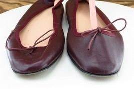 Goodyear Women Sz 39 M Burgundy Flat Leather Shoes - $19.75