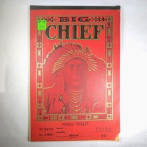 Vintage Big Chief Pencil Tablet 8x12 inches #21849 Lined Paper Springfie... - $14.70