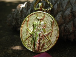 Goddess Hecate Queen of Magick Amulet of Supernatural Miracles  - £86.87 GBP