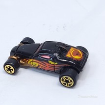 Hot Wheels Atomix Black Sooo Fast Mini Micro car loose - $4.94