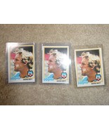 Lot of 3 1978 Topps George Brett Cards #100 VG to EX - $24.75