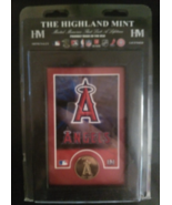 ANGELS MLB Officially Licensed Framed Art &amp; Bronze Coin NIP Highland Min... - £20.24 GBP