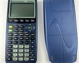 Texas Instruments TI-83 Plus Graphing Calculator With Blue Cover Tested ... - $29.69