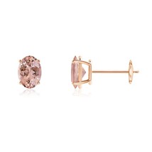 Authenticity Guarantee

ANGARA 1.4 Ct Prong-Set Oval Solitaire Morganite Stud... - £469.66 GBP