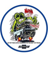 Rat Fink NOVA  14" Round Laser Cut Metal Sign - $49.95