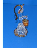 Miniature Item-Collectible Vintage Hand Spun Glass Water Pump with Bucke... - €12,01 EUR