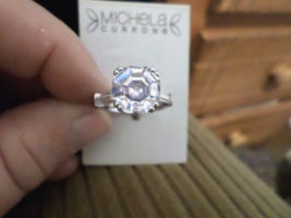 Michela Currone Cubic Zirconia Ring size 8 NWT - £21.77 GBP