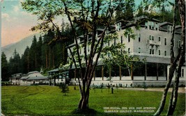 Vtg Postcard - The Hotel - Sol Duc Hot Springs Clallam County Washington Unused - £10.68 GBP