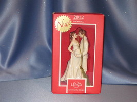 Always &amp; Forever Bride and Groom Ornament by Lenox. - $22.00