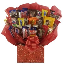 Chocolate Candy Bouquet gift box - Great as gift for Birthday, Congratulations g - £47.78 GBP