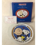 1990 Willitts Peanuts 40th Anniversary Collector’s Plate vintage ￼new ol... - £29.60 GBP