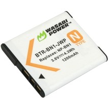 Wasabi Power Battery for Sony NP-BN1 (Compatible with Cyber-Shot DSC-QX10, DSC-Q - £16.41 GBP