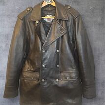 Harley-Davidson Leather 3/4 Length Double-Breasted Motorcycle Jacket Siz... - $136.59