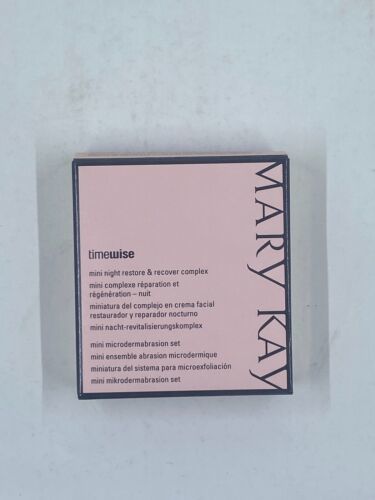 Primary image for Mary Kay TIMEWISE Mini Night Restore & Recover Complex Set...NIB - Travel Size