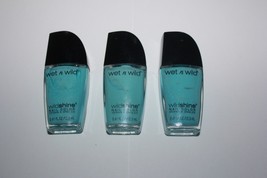Wet N Wild WildShine Nail Color NailPolish #481E Putting On Airs Lot Of 3 New - $9.49