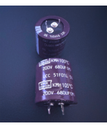 2X EKMH201VSN681MR30T Chemi-Con 680uF 200V 30x30 Electrolytic Snap In Ca... - $147.18 MXN