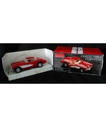 Maisto DIECAST CAR Replica 1957 CHEVROLET CORVETTE 1:39 Scale Red &amp; Whit... - $19.80