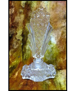 Elegant Art Deco Cut Glass Perfume Bottle  - $102.90 CAD