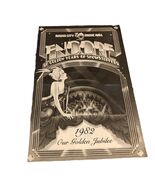 Radio City 50 Th  Music Hall ENCORE 1982 Our Golden Jubilee Program Art ... - $12.03 CAD