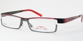 Angelo Futuro AF2827 2 Burgundy /Grey Unique Rare Eyeglasses Frame 50-16-130mm - £62.86 GBP