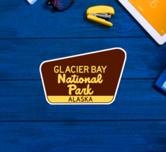 Glacier Bay National Park Alaska Travel Sticker Decal 3.75&quot; Vinyl - £4.34 GBP