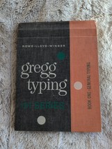 VTG Gregg Typing book 191 Series Book 1 General Typing 1962 Rowe Lloyd Winger - £14.83 GBP