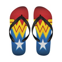 Wonder Woman Adult Flip Flop Slippers - $18.50
