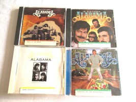 Alabama 4 CD Lot Greatest Hits II Boulevard In Pictures Pass It On Down 45 Track - £11.25 GBP