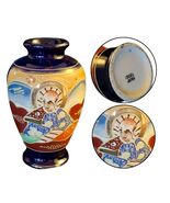 Elegant Japanese Handmade Old Vase Decorative Ceramic Jar Vase, Made in ... - €21,25 EUR