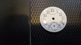 Vintage 30&#39;s 40&#39;s Waltham Men&#39;s Wristwatch Watch Enamel Dial White black... - $37.99