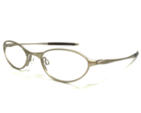 Vintage Oakley Eyeglasses Frames O1 11-600 Platinum Matte Light Gold 48-... - $65.23