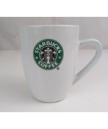 2007 Starbucks Black &amp; Green Logo 4.25&quot; Coffee Cup - $14.84