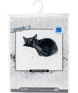 RTO Counted Cross Stitch Kit 10.5&quot;X9.25&quot;-Among Black Cats I (14 Count) - $34.46 CAD